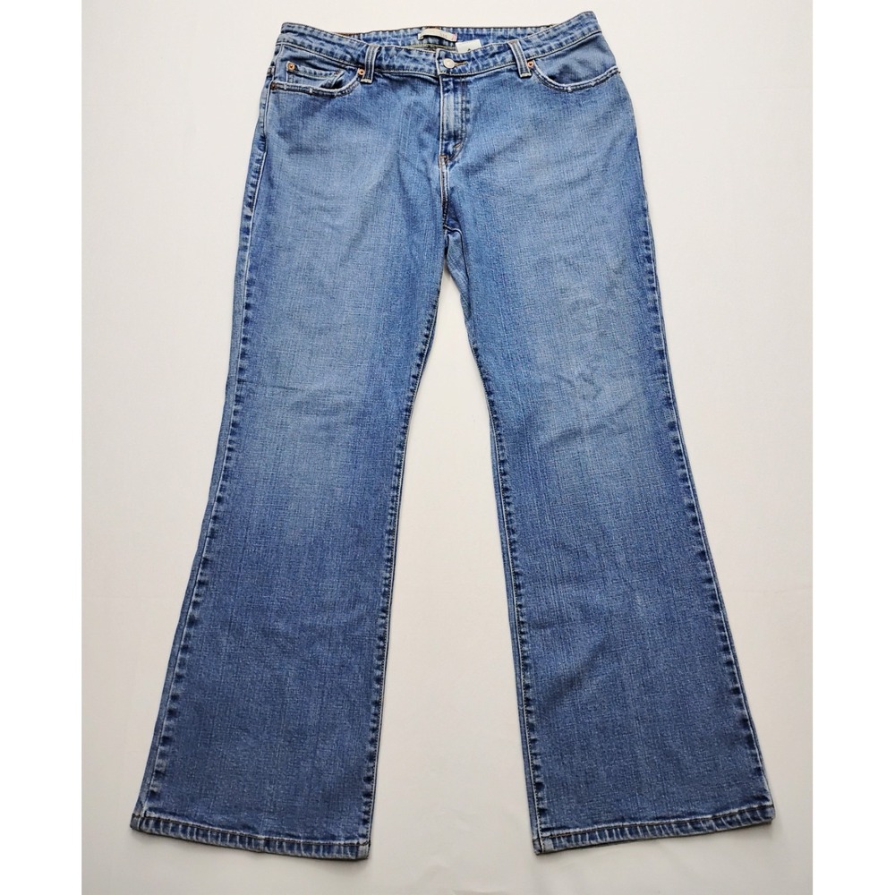 Levis 515‎ Bootcut Jeans Light Wash Denim Womens Size 18 36x30 Vintage